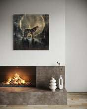 Load image into Gallery viewer, Moon Song  - Giclee on stretched canvas