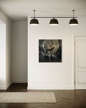 Load image into Gallery viewer, Moon Song  - Giclee on stretched canvas