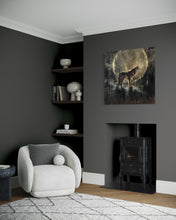 Load image into Gallery viewer, Moon Song  - Giclee on stretched canvas