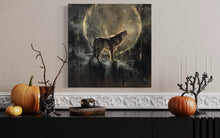 Load image into Gallery viewer, Moon Song  - Giclee on stretched canvas