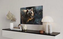 Load image into Gallery viewer, Backlit Grizzly - Giclee on stretched canvas