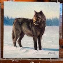 Load image into Gallery viewer, Warden of the North - 12x12 - oil on linen