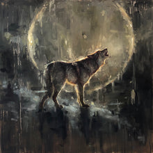 Load image into Gallery viewer, Moon Song  - Giclee on stretched canvas